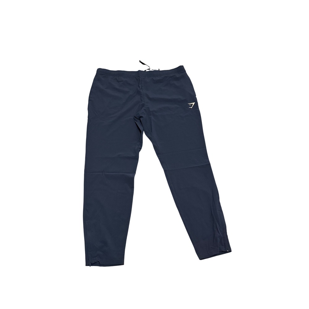 463. Gymshark Men's Athletic Pants Navy Blue Size XXL Performance Track Pants